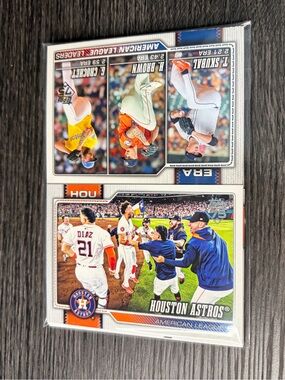 2026 Topps Series 1 Houston Astros Baseball Cards – 10 Card Team Pack